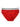 Men's Plain Modal and Bamboo Briefs – red brief, front view