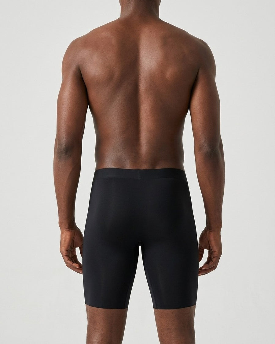 Boxers de homem em modal sem costuras – em uso, vista de costas