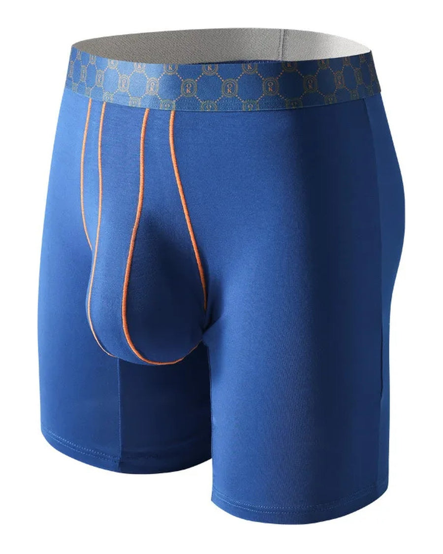 Boxer lunghi uomo in bambù con tasca – davanti