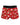 Boxer natalizi uomo rossi con Babbo Natale – davanti