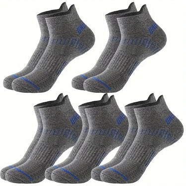 Set 5 Paia Calzini alla Caviglia - Morbidi e Antiscivolo