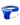 Men's Cotton Jockstraps with Wide Waistband – blue jockstrap, side view