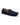 Mocassin de conduite en daim bleu marine, vue de côté