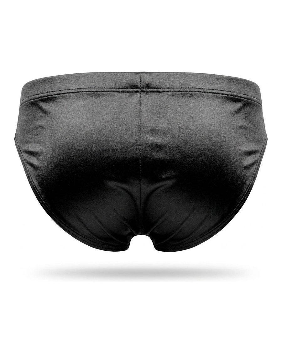 Men's Low-Rise Satin Briefs – back