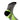 Calze sportive lunghe bicolore – tallone e punta della calza giallo fluo