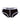 Slip uomo in cotone con elastico Sport – slip nero, davanti
