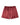 Men's Satin Boxer Shorts with Button Fly – red satin boxer, front with buttons
