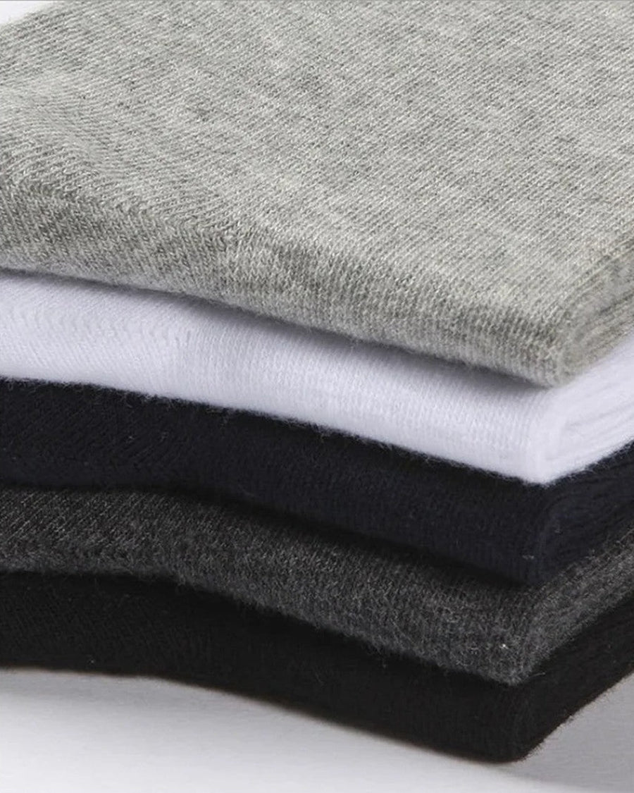 Men's Cotton Dress Socks – fabric detail
