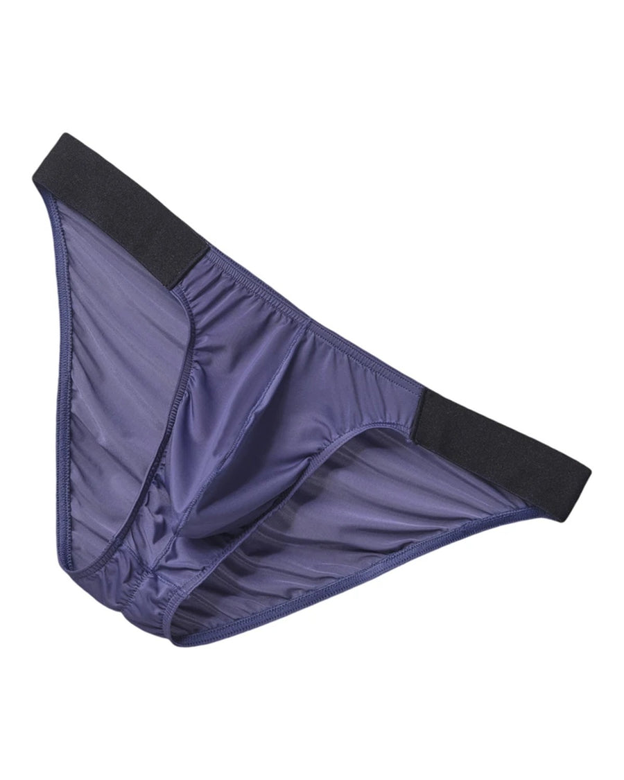 Men's Low-Rise Silky Microfibre Briefs – front