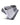 Men's Sports Ankle Socks with Marl Sole – 8 white and grey ankle socks