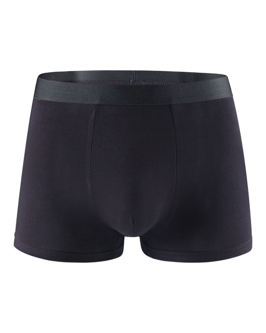 Boxers de homem em bambu elástico respirável – frente