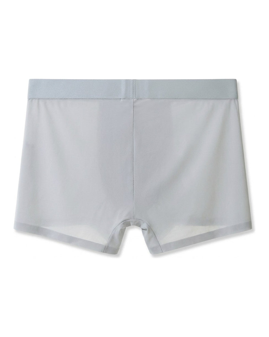 Men's Seamless Silky Microfibre Boxer Briefs – back