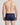 Men's Seamless Mid-Rise Silky Microfibre Boxer Briefs – worn, back view