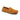 Mocassin de conduite en daim caramel, vue de côté