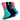 Set 4 Paia Calzini Sportivi a Compressione - Imbottiti e Traspiranti