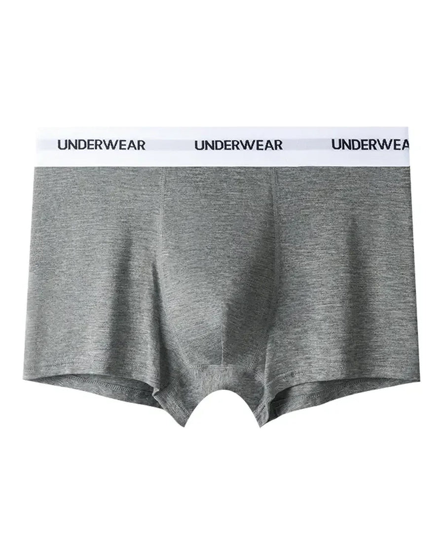 Men's Stretch Cotton Boxer Briefs – front