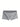 Boxer homme sans coutures en coton stretch – boxer gris, devant