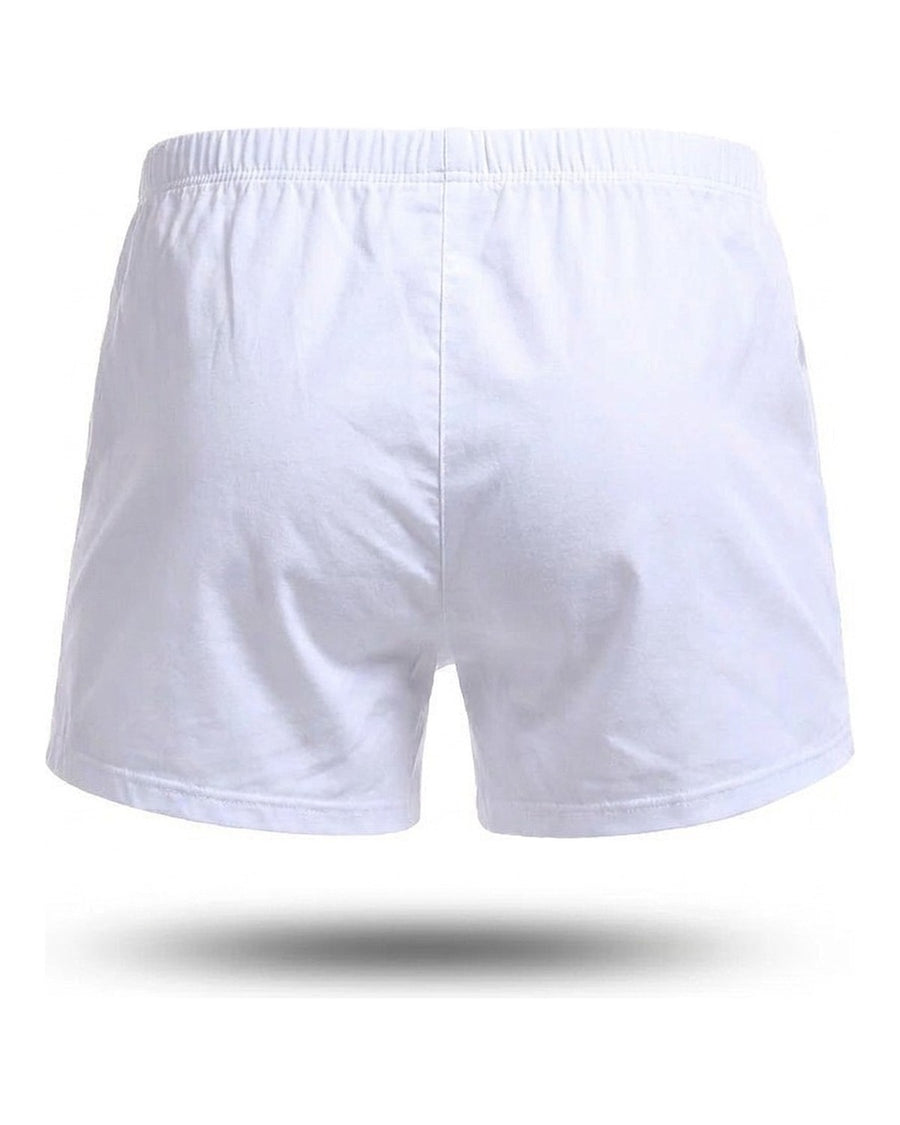 Men's Lounge Cotton Boxer Shorts – back