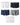 Men's Stretch Cotton Boxer Briefs – pack of 5 pieces, 2x white + 1x black + 1x navy blue + 1x grey