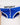 Slip uomo in cotone con elastico Sport – slip blu tenuto con le mani