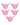 Men's Low-Rise Satin Briefs – pack of 5 pieces, 5x pink
