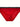 Slip homme échancré en V en maille ajourée – slip rouge, vue de dos