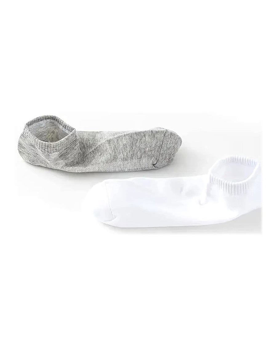 Men's Absorbent Sports No-Show Socks – waistband detail