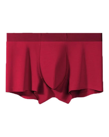 Men's Red Modal Boxer Briefs – front