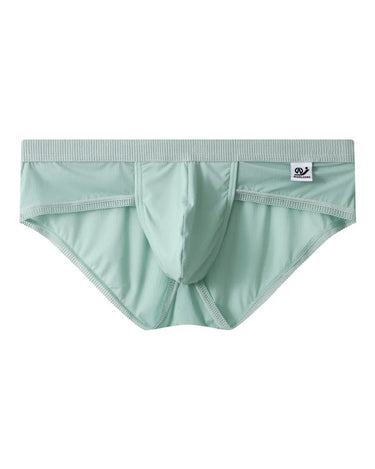 Men's Seamless Silky Microfibre Pouch Briefs – front