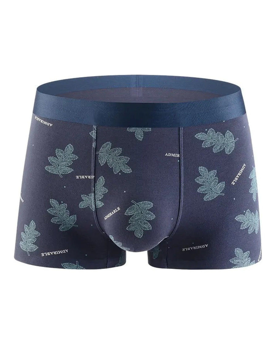Herreboxershorts i modal med mønster – forside