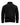 Jersey polar negro con media cremallera, vista trasera