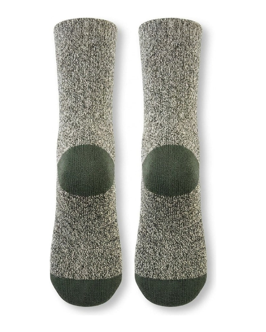 Calze termiche uomo in lana merino imbottite – retro