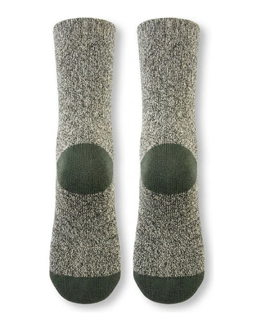 Calze termiche uomo in lana merino imbottite – retro