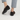 Barna velúr penny loafer viselve, hátulnézet