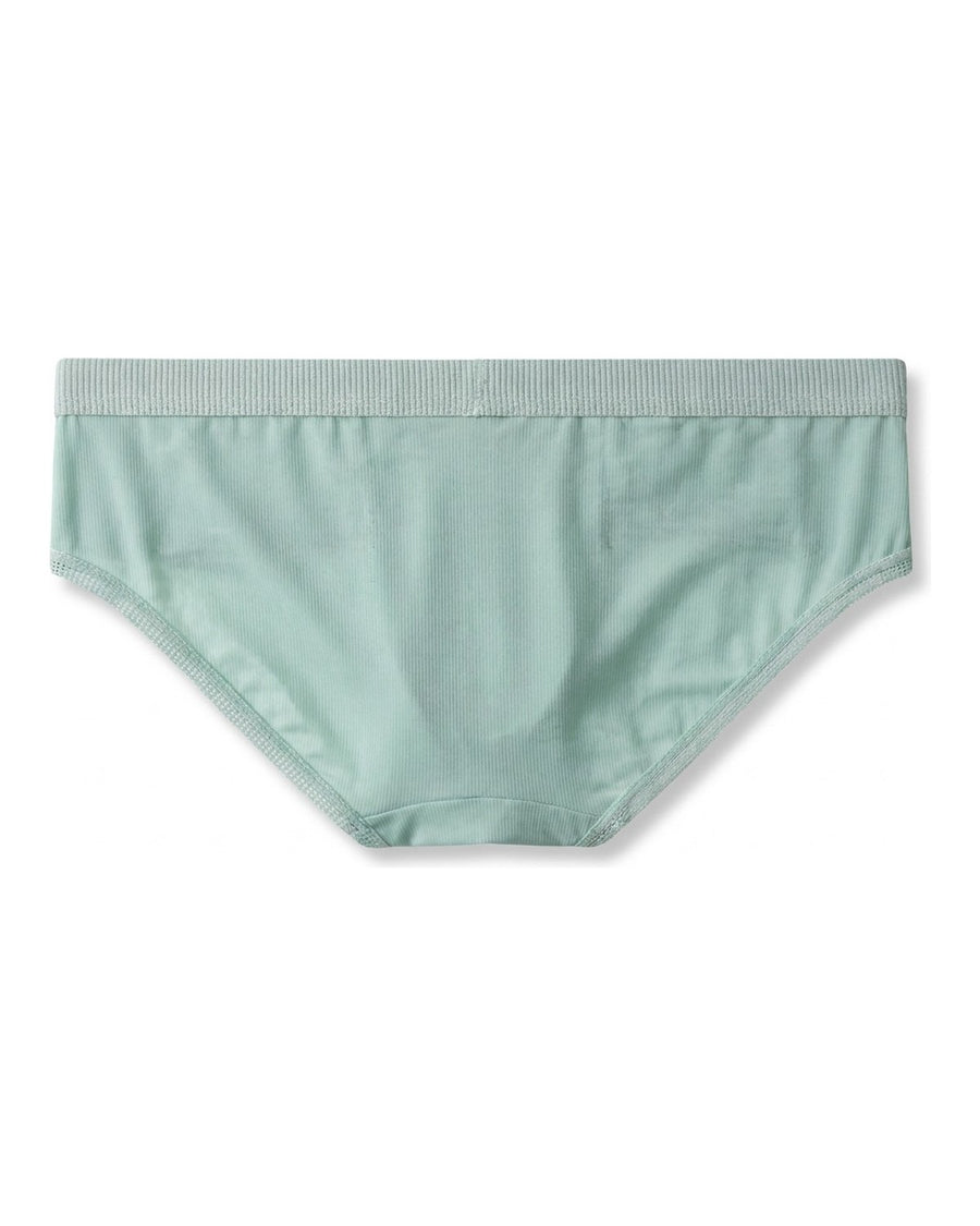 Men's Seamless Silky Microfibre Pouch Briefs – back