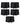 Men's Seamless Silky Microfibre Boxer Briefs – pack of 5 pieces, 5x black