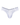 Slip homme échancré en V en maille ajourée – slip échancré en V blanc, vue de face