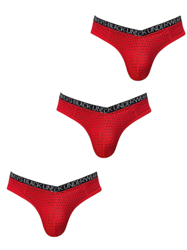 SET DI 3 SLIP DA UOMO A FORMA DI V, MORBIDI E TRASPIRANTI