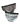 Slips perforados de microfibra efecto seda para hombre – 2 slips perforados, vista trasera: gris y azul cielo