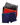 Men's Cotton Boxer Briefs with Lettered Waistband – the boxers in the pack: grey, black, red, navy