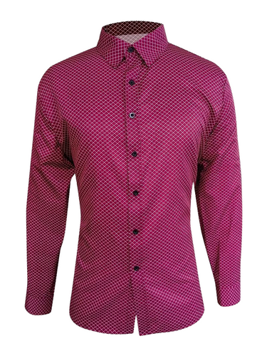Camicia a Quadri Uomo - Stile Business