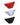 Slip uomo in rete a righe semitrasparenti – 3 slip in rete: rosso, bianco e nero