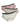Herretrusser i polyamid med kontrastpaspoil – 3 trusser, set bagfra: rosa, beige og creme