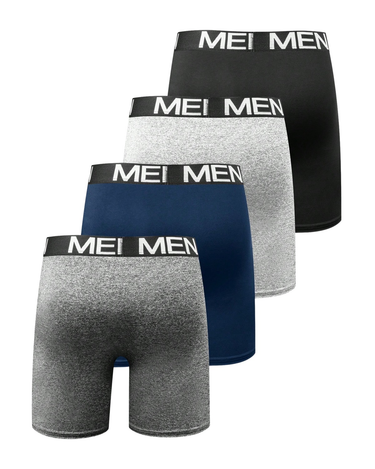 4ER-SET SPORT-BOXERSHORTS - KOMFORTABEL UND ATMUNGSAKTIV