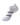 Men's White Sports Ankle Socks – white ankle sock with black stripes