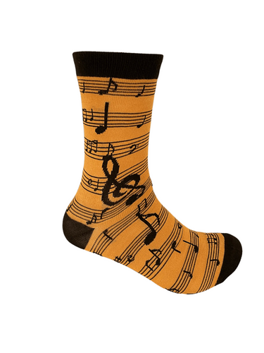 SET DI 4 CALZE UOMO - SIMBOLI MUSICALI E DESIGN ORIGINALI