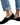 Fantasmini uomo in cotone – fantasmini neri indossati con jeans risvoltati