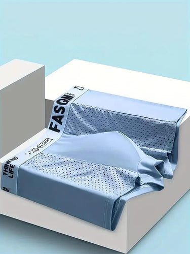 SET DI 4 BOXER DA UOMO TRASPIRANTI SENZA CUCITURE TAGLIA FORTI