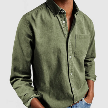 Lugino - Camicia di cotone per uomini
