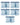 Men's Seamless Mid-Rise Silky Microfibre Boxer Briefs – pack of 5 pieces, 5x pale blue